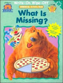 Bear Bbh Write On/Wipe Off Stencil Wkbk - Missing - Bendon Publishing