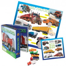 Big Trucks Vehicle Play Set - Jean Coppendale