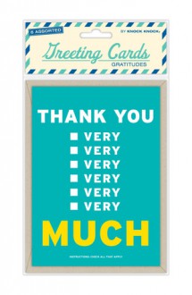 Gratitudes Greeting Cards - Knock Knock