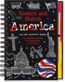 America: An Art Activity Book for Patriotic Artists and Explorers of All Ages [With Wooden Stylus] - Peter Pauper Press