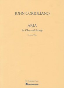 Aria for Oboe and Strings: Score and Parts - Corigliano John, John Corigliano