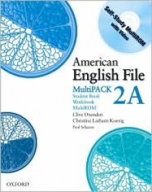 American English File Level 2: Student Book/workbook Multipack A - Clive Oxenden, Paul Seligson, Christina Latham-Koenig