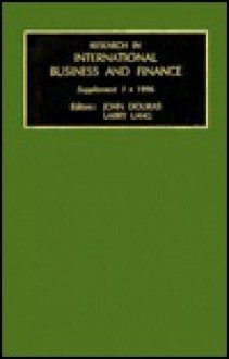 Research in International Business and Finance Suppl. 1: International Stock Market Interactions and Financial Issues in Emerging Markets - H. Peter Gray