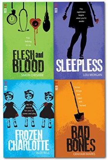 Red Eye Series 4 Books Collection Set Flesh and Blood, Sleepless, Bad Bones, Frozen Charlotte by Simon Cheshire (7-Jul-1905) Paperback - Simon Cheshire