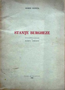 Stante burgheze - George Bacovia