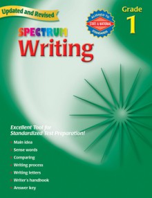 Spectrum Writing, Grade 1 (Spectrum) - School Specialty Publishing, Spectrum