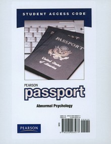 Pearson Passport Student Access Code Card for Abnormal Psycholgy (Standalone) - Rebecca L. Pearson