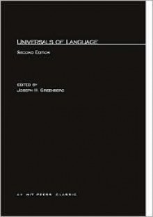 Universals of Language - Joseph H. Greenberg