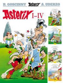 Asterix I-IV - René Goscinny, Alberto Uderzo, Zuzana Ceplová, Edda Němcová