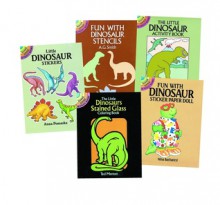 Five Little Dinosaur Books - Anna Pomaska, Frances A. Davis, Francis A. Davis