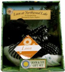 Loon at Northwood Lake - Stuffed Loon and Book Set (Smithsonian's Backyard) - Elizabeth Ring, Taylor Oughton