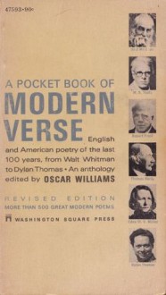 A Pocket Book of Modern Verse - Oscar Williams