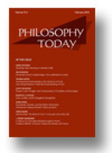 Philosophy Today (Spring 2014) - Peg Birmingham