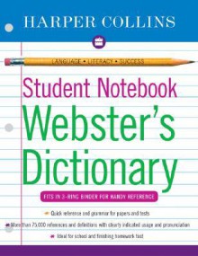 Harpercollins Student Notebook Webster's Dictionary - HarperCollins, HarperCollins