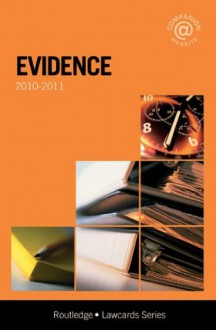 Evidence Lawcards 2010-2011 - Routledge