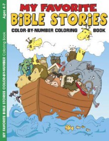 My Favorite Bible Stories 6pk: Color by Number Activity Book - Warner Press