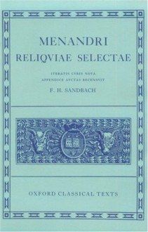 Reliquiae Selectae - Menander