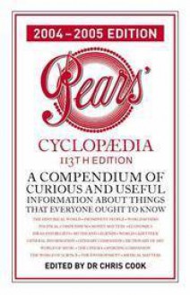 Pears Cyclopaedia 2004-2005 (113th Edition) - Chris Cook