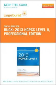 2013 HCPCS Level II Professional Edition - Pageburst E-Book on Vitalsource (Retail Access Card) - Carol J. Buck