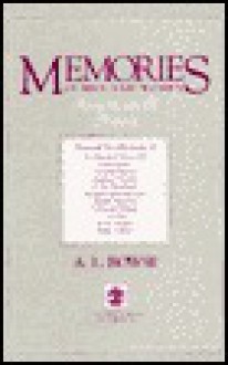 Memories of Men and Women American & British - A.L. Rowse