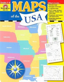 Maps of the USA: Grades 1-6 - Jo Ellen Moore