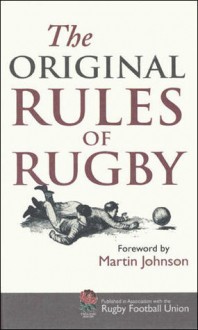 The Original Rules of Rugby - Bodleian Library, Martin Johnson