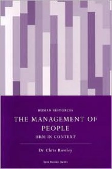 The Management of People - Chris Rowley