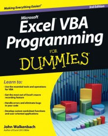 Excel VBA Programming For Dummies - John Walkenbach