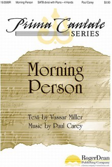 Morning Person - Vassar Miller, Paul Carey