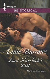 Lord Havelock's List (Harlequin Historical) - Annie Burrows