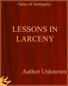 Lessons in Larceny - Unknown, Nathan DiYorio