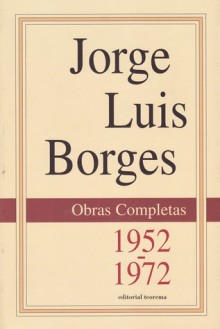 Obras Completas II, 1952-1972 - Jorge Luis Borges