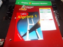 Algebra 1 Chapter 5 Resource Masters - Glencoe/McGraw-Hill