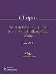 No. 4 in F Major, Op. 34, No. 3 - Frédéric Chopin