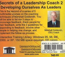 Secrets of a Leadership Coach 2: Developing Ourselves as Leaders - Daniel Farb, Marshall Goldsmith, Bruce Gordon, Chris Coffey