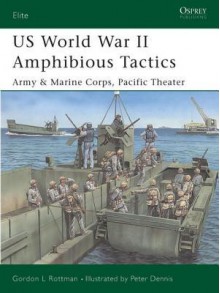 US World War II Amphibious Tactics: Army & Marine Corps, Pacific Theater - Gordon L. Rottman, Peter Dennis