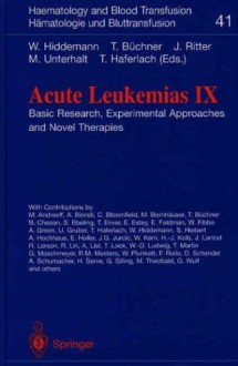 Acute Leukemias Ix - Wolfgang Hiddemann