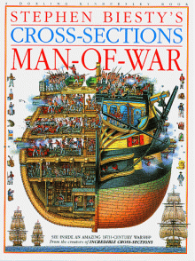 Stephen Biesty's Cross-Sections: Man-Of-War - Stephen Biesty, Richard Platt