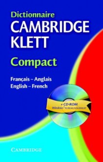 Dictionnaire Cambridge Klett Compact Français Anglais/English French - Cambridge University Press