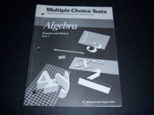 McDougal Littell Structure & Method: Multiple Choice Tests Book 1 - MCDOUGAL LITTEL