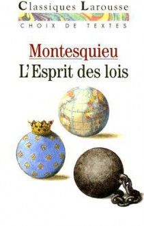 L'Esprit Des Lois - Montesquieu