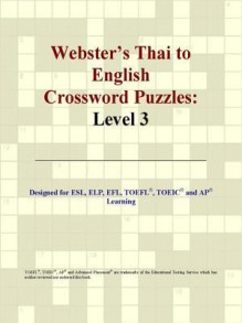 Puzzle: Webster's Thai to English Crossword Puzzles: Level 3 - NOT A BOOK