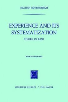 Experience and Its Systematization - Nathan Rotenstreich