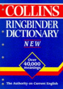 Collins Ringbinder Dictionary - No Author