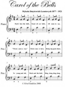 Carol of the Bells Easy Piano Sheet Music - Christmas Carol, SilverTonalities