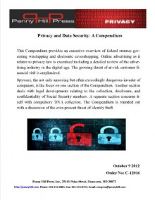 Privacy and Data Security: A Compendium (C-12016) - Inc. Penny Hill Press, Walter Seager, Kurtis Toppert