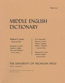 Middle English Dictionary: U.4 - Robert E. Lewis