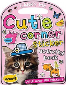 Carry-Me: Cutie Corner Sticker Activity Book - Make Believe Ideas