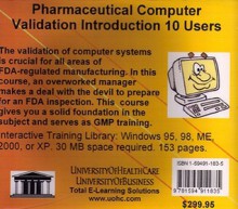 Pharmaceutical Computer Validation Introduction, 10 Users - Daniel Farb