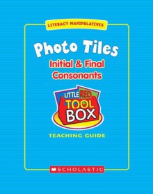 Little Red Tool Box: Photo Tiles: Initial & Final Consonants - NOT A BOOK